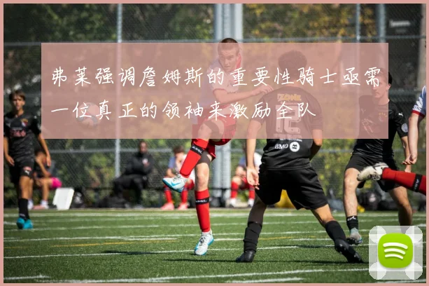 弗莱强调詹姆斯的重要性骑士亟需一位真正的领袖来激励全队